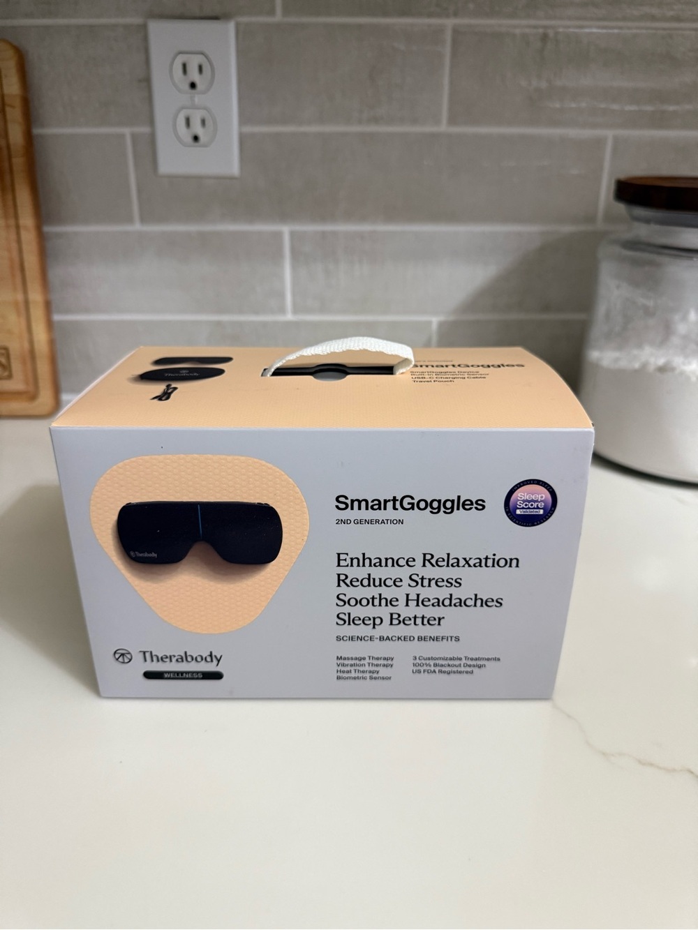 Therabody SmartGoggles 2nd Generation Eye Mask
